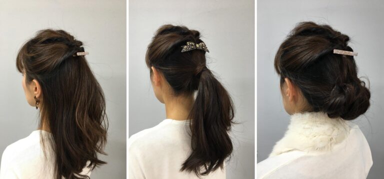 ダイソーグッズで簡単にできる！お正月におすすめのヘアアレンジ