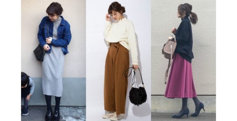 ユニクロで解決！40代の【ハイネック】はこう着る！