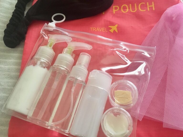 必要アイテム全部入り！3COINSの「トラベルボトルセット」