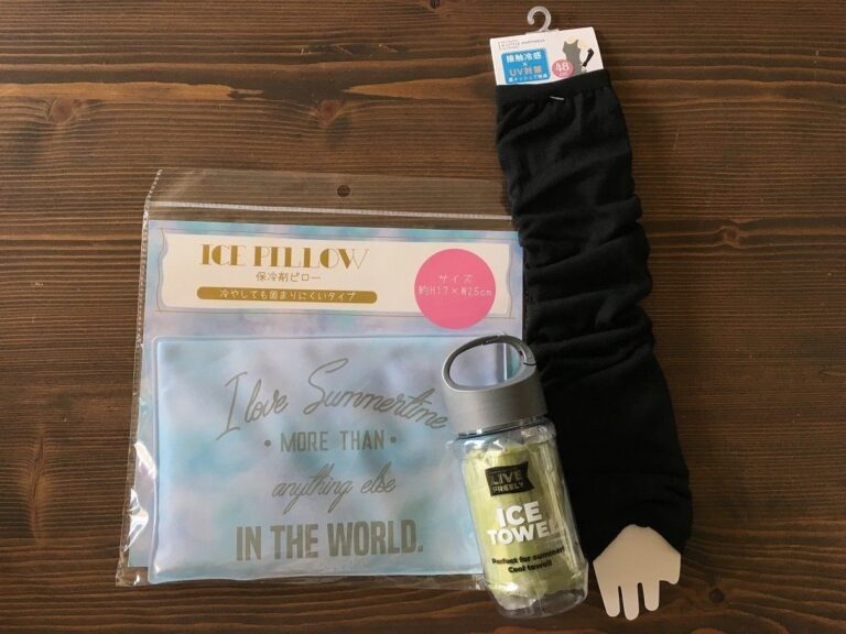 スリーコインズで買えるおすすめひんやりグッズ3選