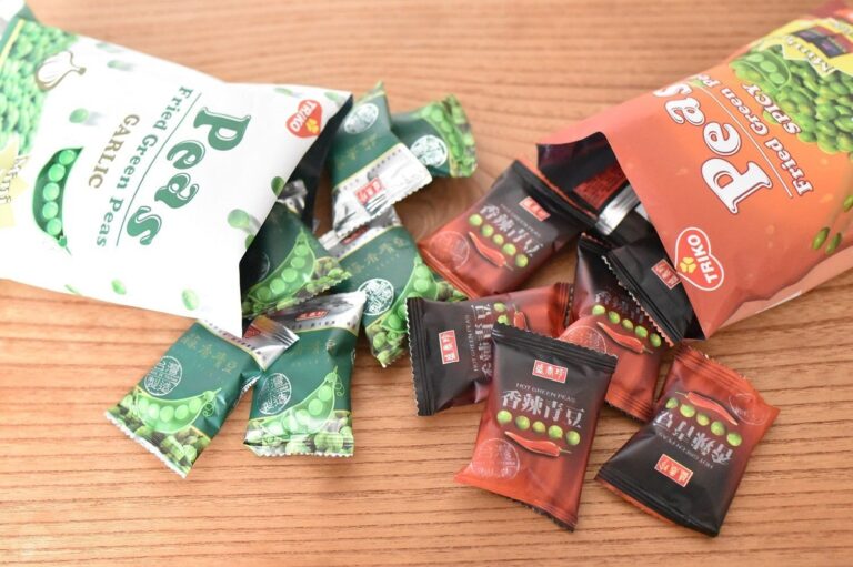 カルディで買える、台湾生まれのグリンピーススナック！