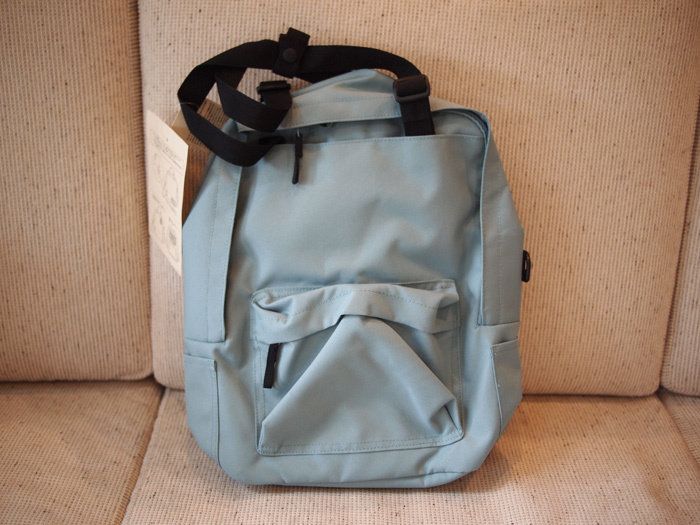 家族で使いまわせる！無印良品の手提げとしても使えるリュックサック