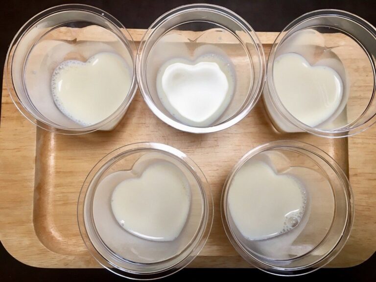 「プチッ」もできます！100均のかわいいプリンカップ