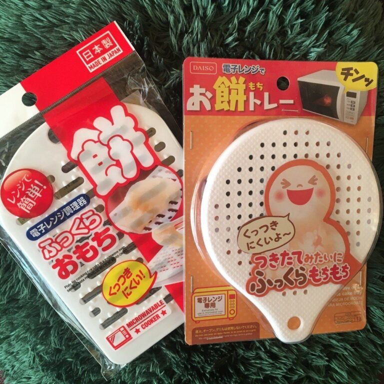 レンチンでふっくらおもちのでき上がり！ダイソー「おもちトレー」2種レビュー