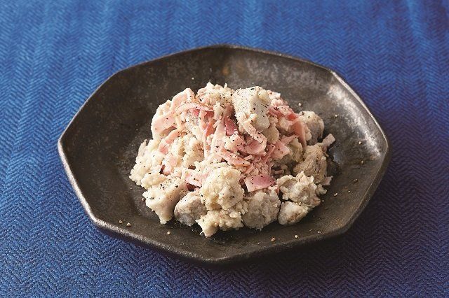 ねっとりクリーミー！絶品！里いもマッシュサラダ