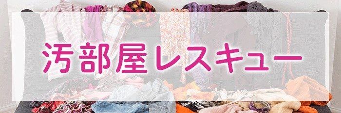 汚部屋レスキュー！収納にまつわるお悩みへの解決法を教えてください！