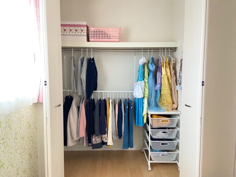 子どもが自分で身支度できるクローゼットに♪保育園年長～小学校低学年編