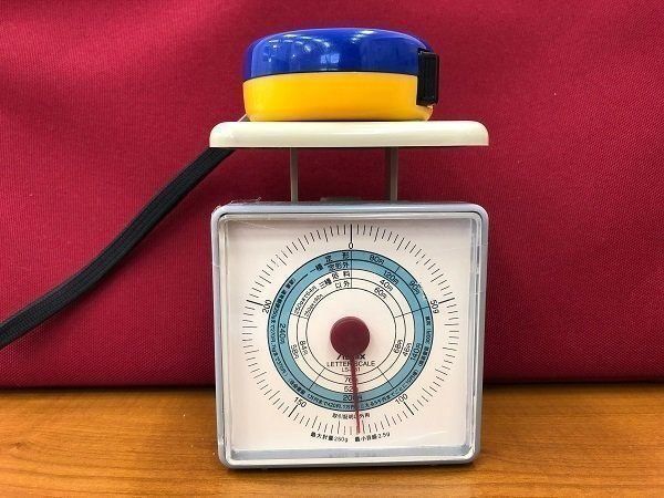 メジャーの重さは125g