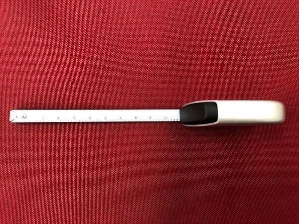 無印良品の「書き込めるメジャー」は金属製