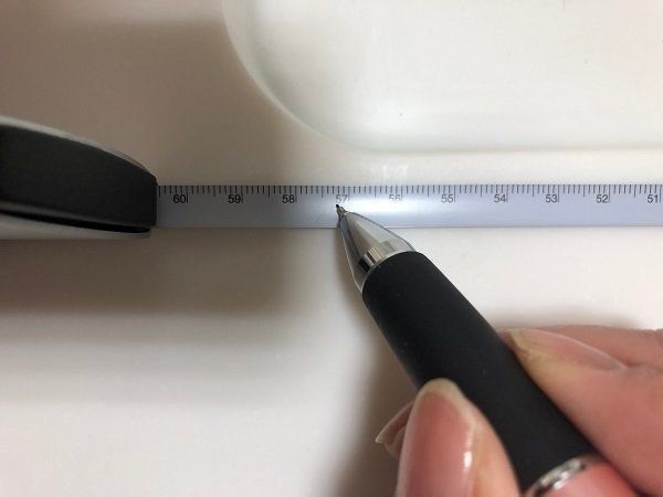 無印良品の「書き込めるメジャー」は書き込める