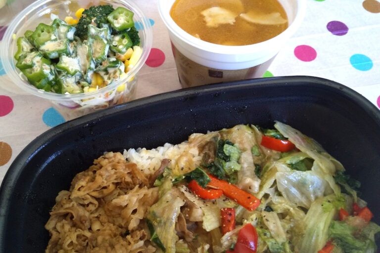 テイクアウトなのに野菜も充実！外食費を節約できる割引パスも人気な「すき家」のテイクアウトが◎