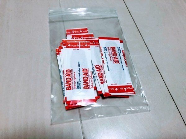 使いかけ絆創膏