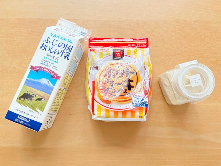 5分で作れる。３つの材料で作る揚げないドーナツ♪