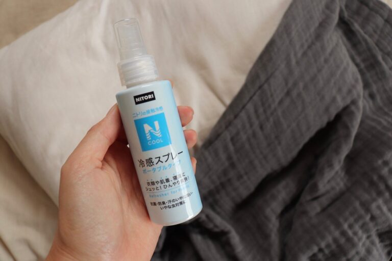ニトリの「Nクール」がスプレーに！外でも使えるポータブルタイプをレビュー
