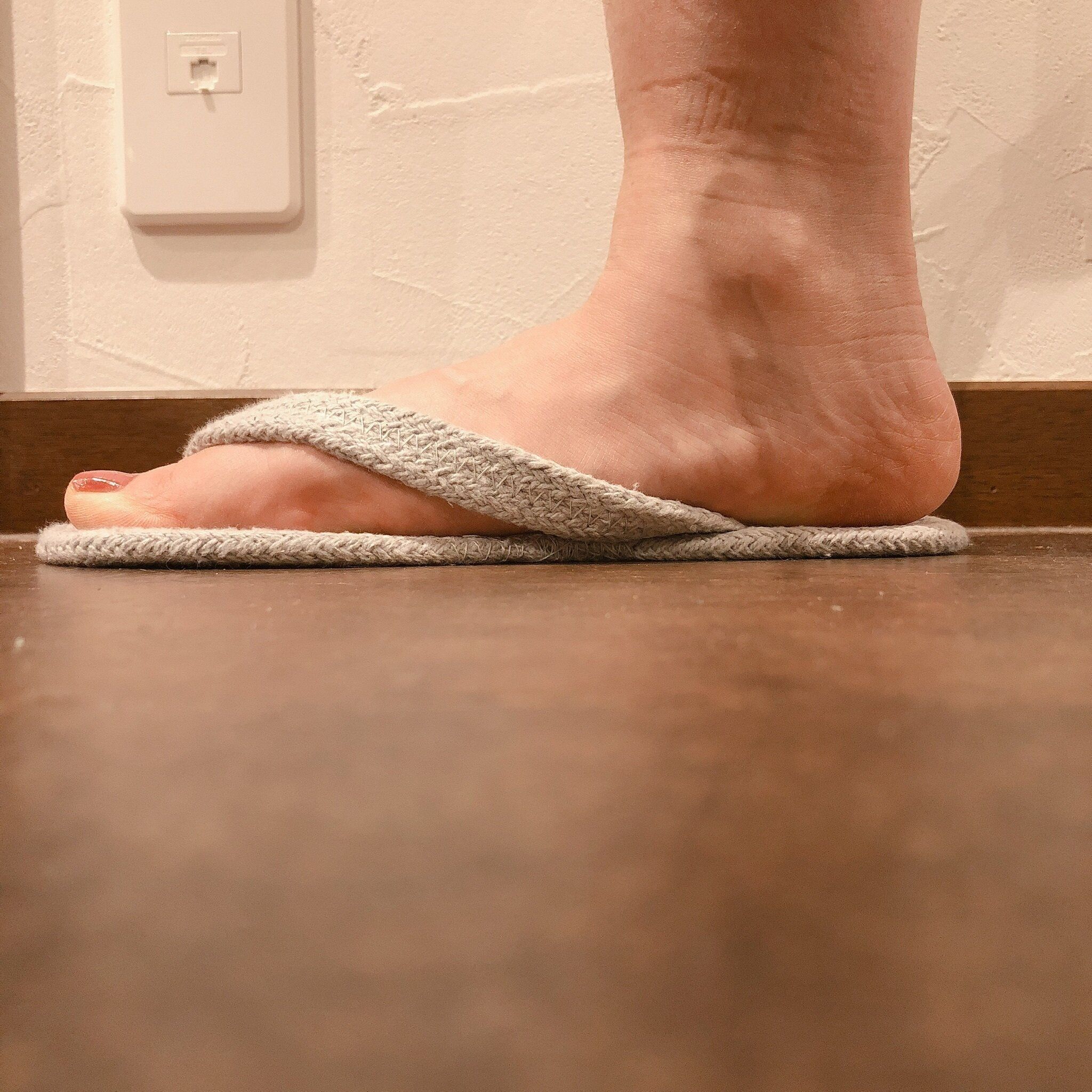 【無印良品】インド綿ルームサンダル・鼻緒