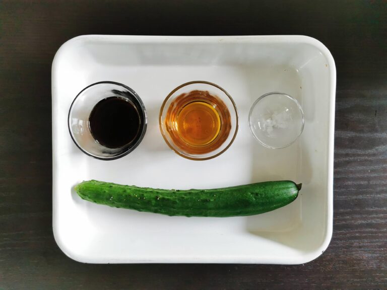 きゅうり＋調味料だけ！包丁も火も必要なし！簡単きゅうりの副菜3選