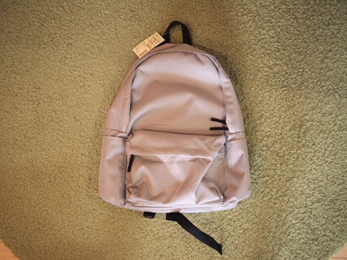 無印良品の売れ筋！肩の負担を軽くする「撥水リュックサック」