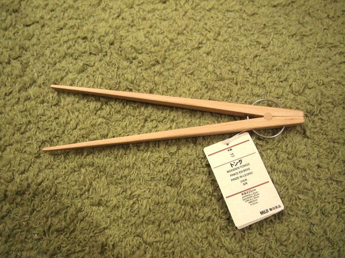 取り分け必須の時代に参上！無印良品のトングがリニューアル！