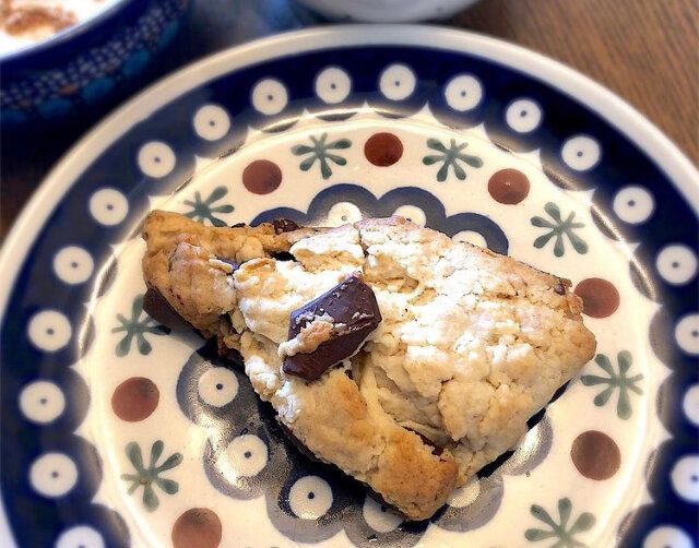 【バレンタイン】洗い物ほぼ無し！材料4つ！簡単チョコスコーンの作り方