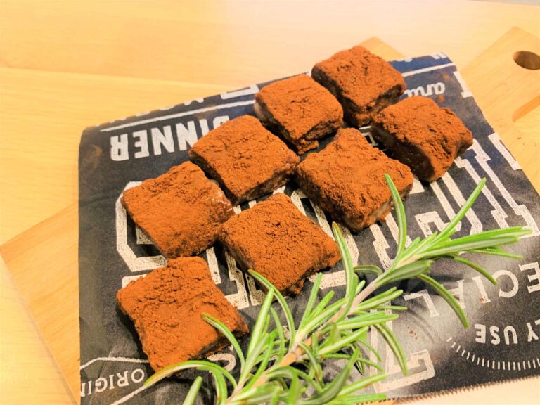 余ったお餅で超簡単！クセになる味わいの「生チョコ風モチモチチョコ」レシピ