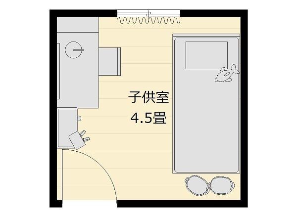 4.5畳子ども部屋