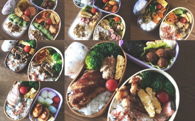 元家政婦が作る家族3人分のお弁当平日5日分全部見せます！