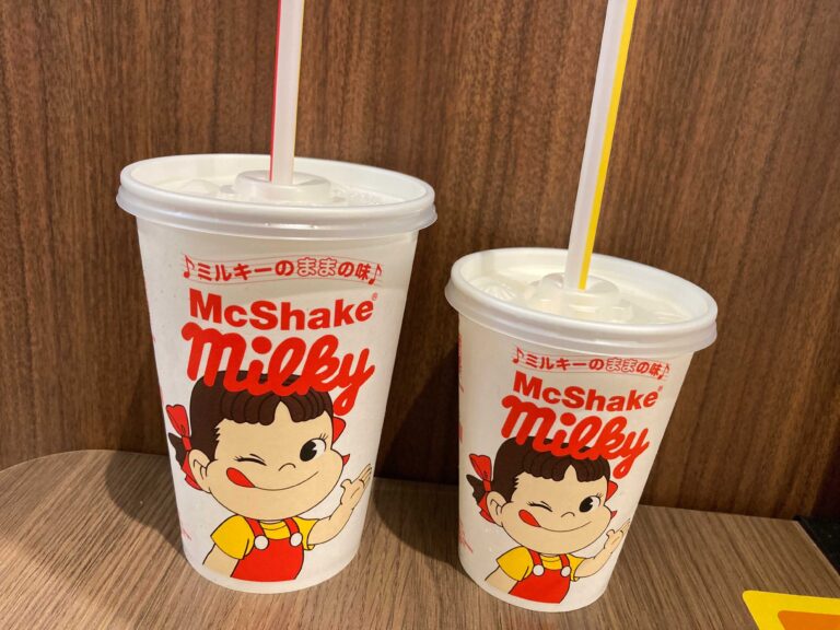 【マクドナルド】なくなり次第終了！期間限定マックシェイク「ミルキーのままの味」がミルキー感たっぷりで美味！