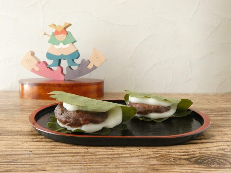 レンジで簡単「本格もちもち柏餅」今年は子どもと一緒に作ろう