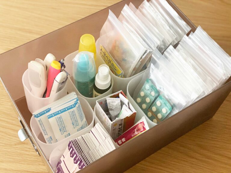 薬の整理法！たくさんあっても綺麗に片付く収納アイデア
