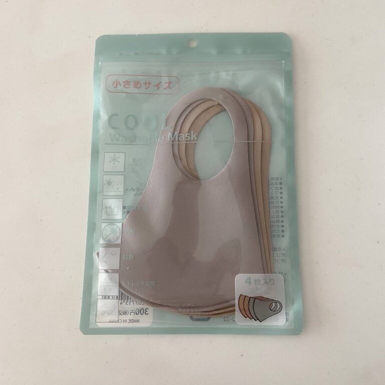 【3COINS】1枚・約80円の高コスパ！つけると－3度!?冷感&UVケアの「洗えるマスク」が新登場