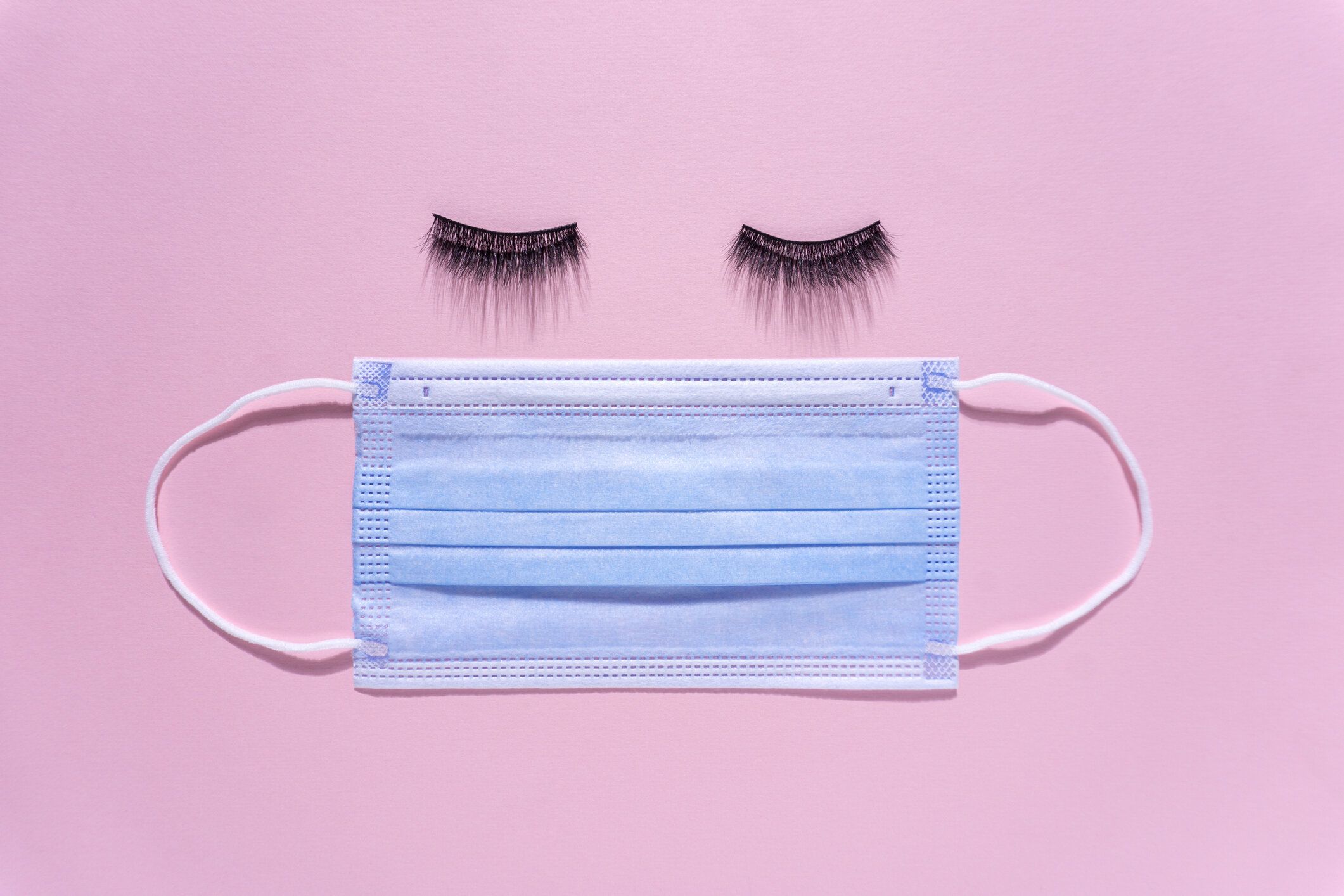 美しいまつげ。