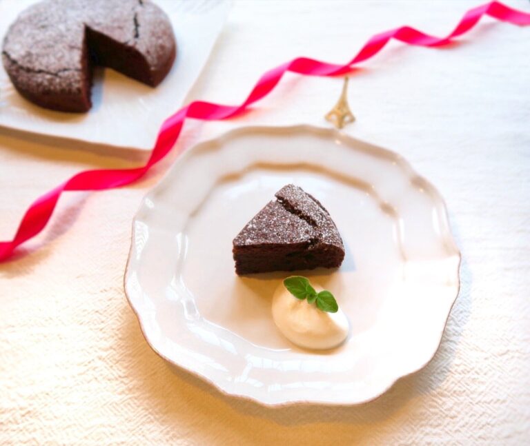 ホットケーキミックスで超簡単！【濃厚ガトー・オ・ショコラ】のつくり方