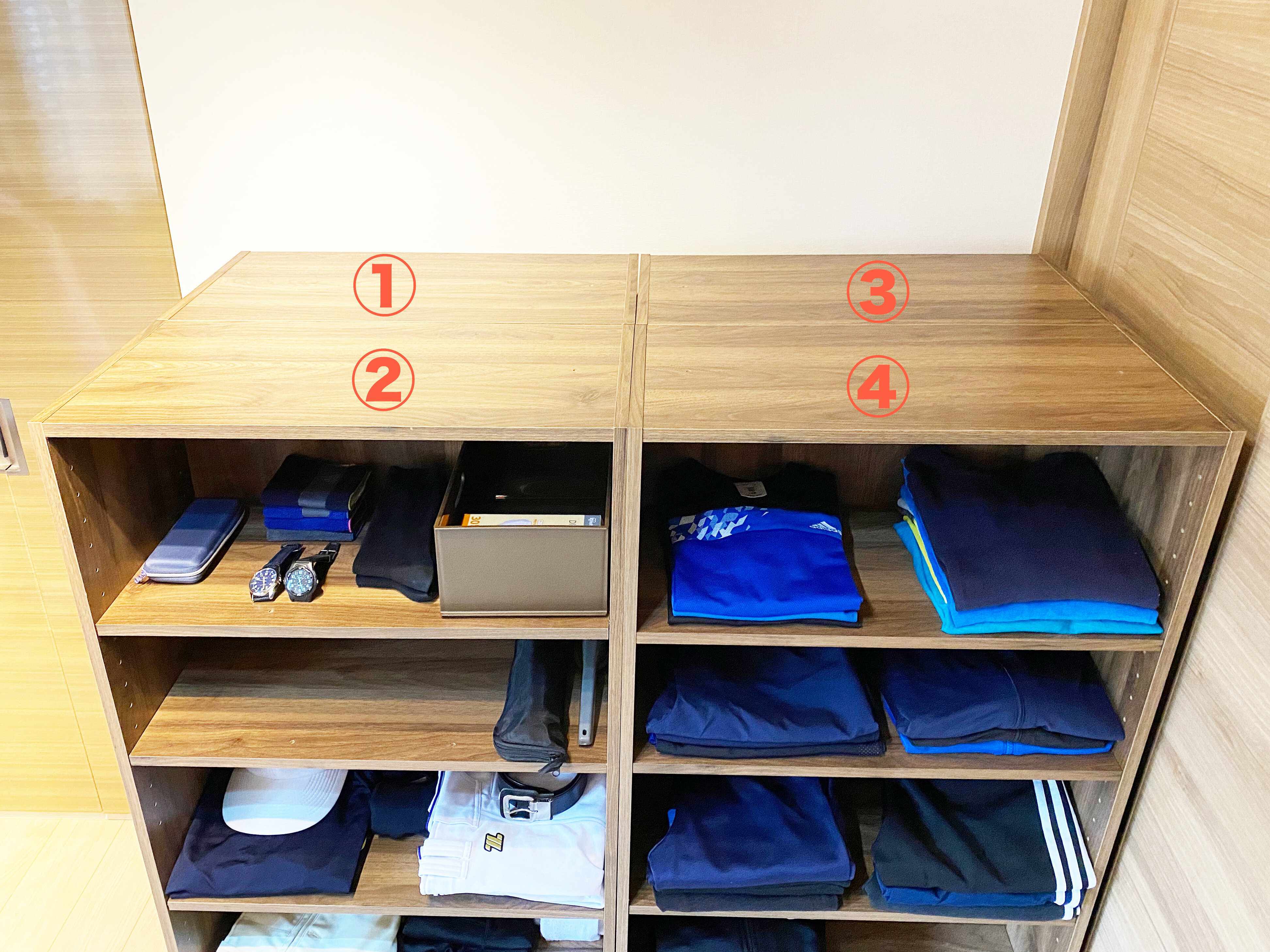 引き出しがすぐにゴチャつく人におすすめ!ニトリNクリックを使った洋服収納法