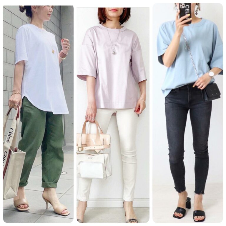 結局どれを着たらいいの？ユニクロの無地Tシャツを徹底検証