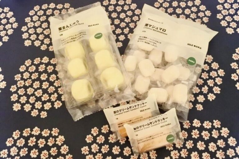 【無印良品】栗好きさんにオススメしたい期間限定お菓子3選！