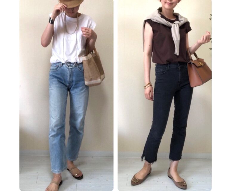 涼しくチェンジ！夏から秋へのスイッチコーデはここだけ変える！