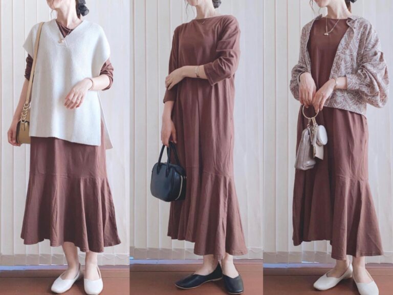 【しまむら】1枚でもおしゃれなうえに着回し力もすごいんです！「TaiyouキリカエOP」着回しコーディネート5選