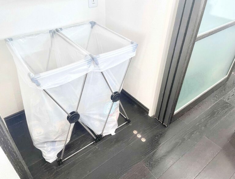 【楽天でこれ買っちゃいました】４５リットルの袋がかけられる！ゴミラック