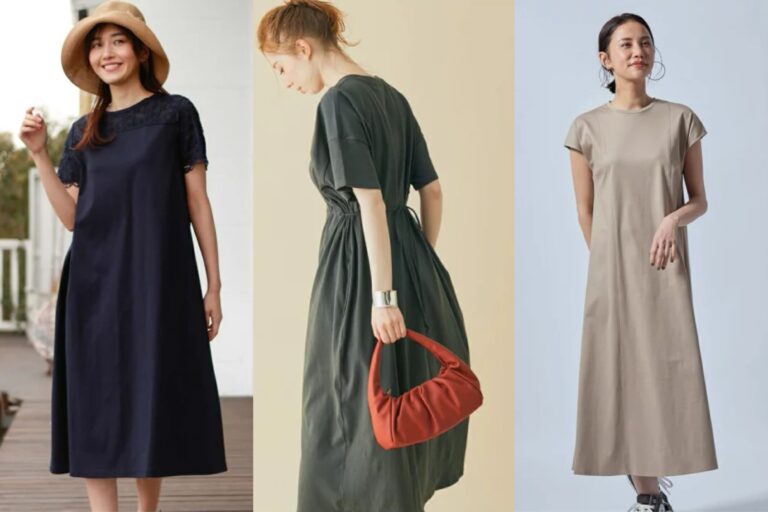 「Tシャツワンピ」コーデ 40代におすすめのきれいめコーデ8選