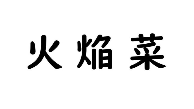 【野菜漢字クイズ14】「火焔菜」と書くのは、どんな野菜？アンチエイジング効果が期待できて、濃い色が特徴のあの野菜！