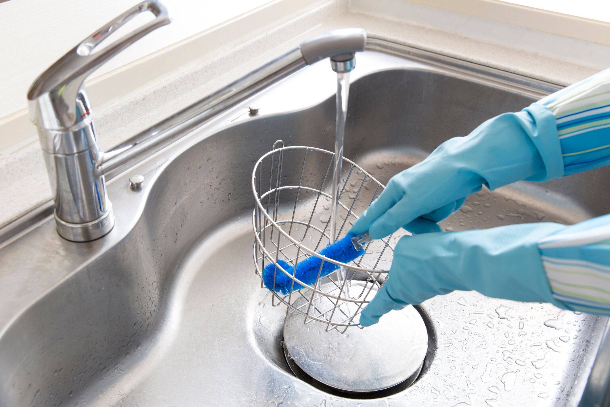 シンクゴミ洗浄