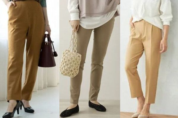40代にしっくりくる！上品ベージュパンツをオンオフ着まわすおすすめコーデ8選