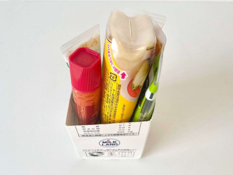 【ミニマリストの冷蔵庫の中身】チューブの収納方法〜家にある物でラクに〜