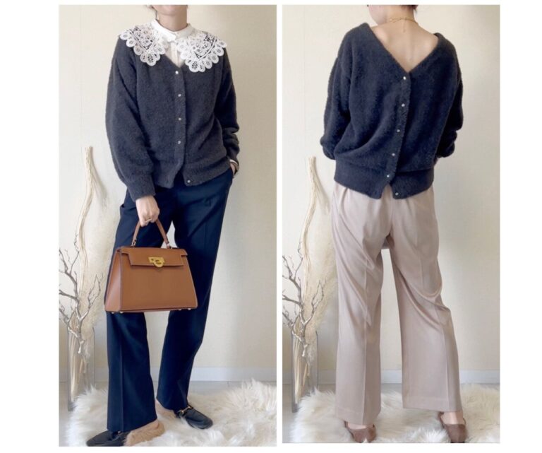 【GU】今年はふわふわがトレンド！GUの2WAYフェザーニットが使える！