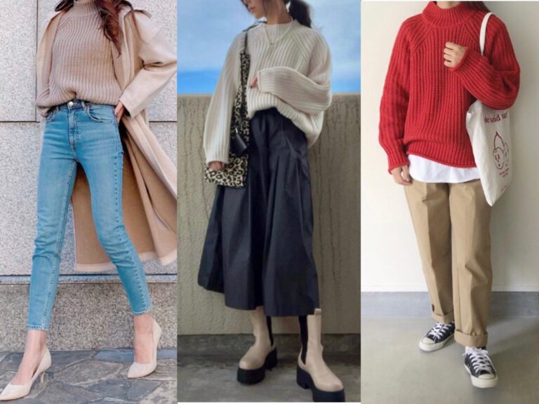 【GU】1枚は持っておきたい！大人気チャンキーニットのカラー別おすすめ着こなし5選