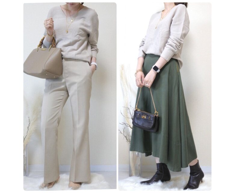 【UNIQLO】神ニット 3DコットンVネックセーターがすごい！