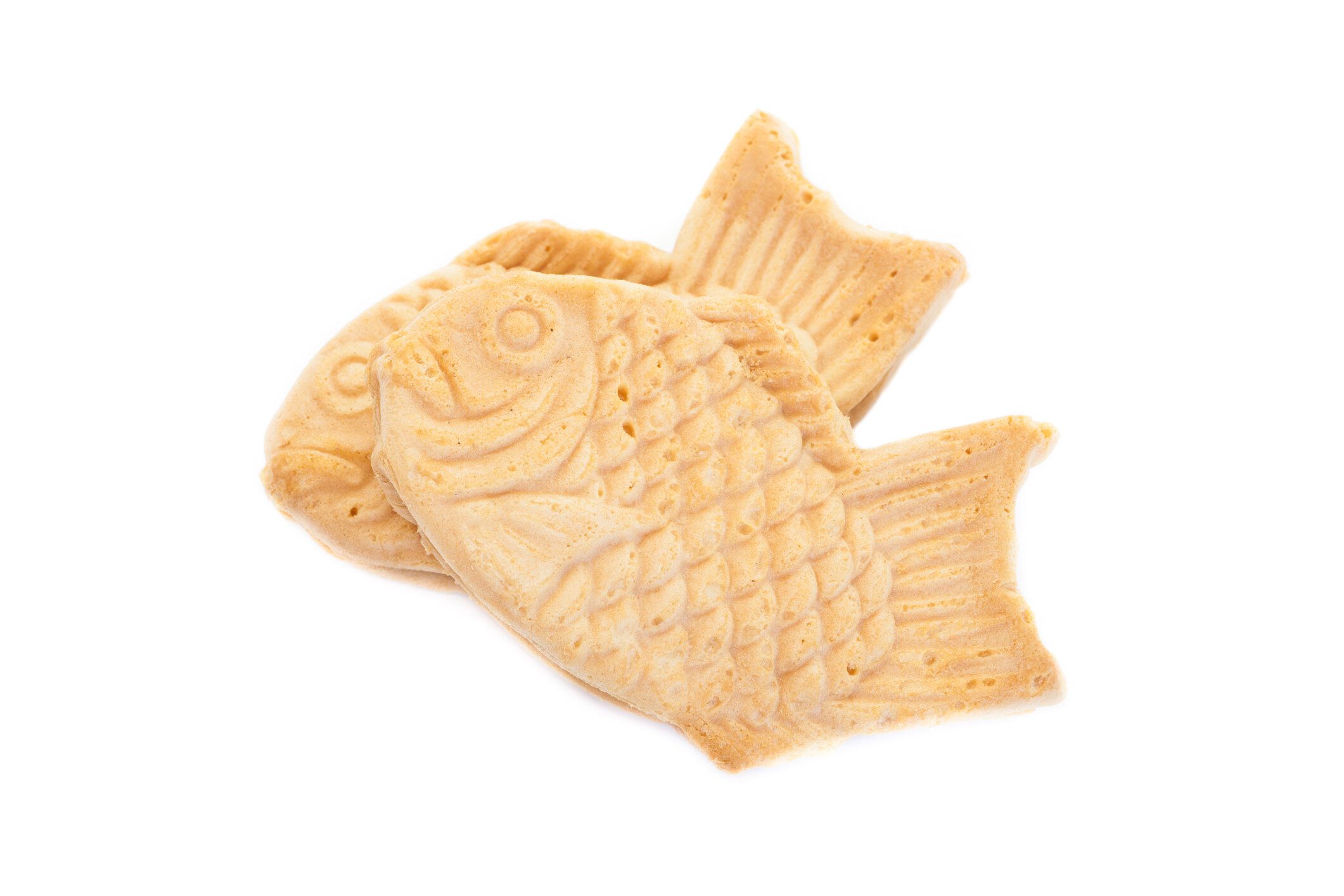 鯛焼き、日本の魚の形のケーキ