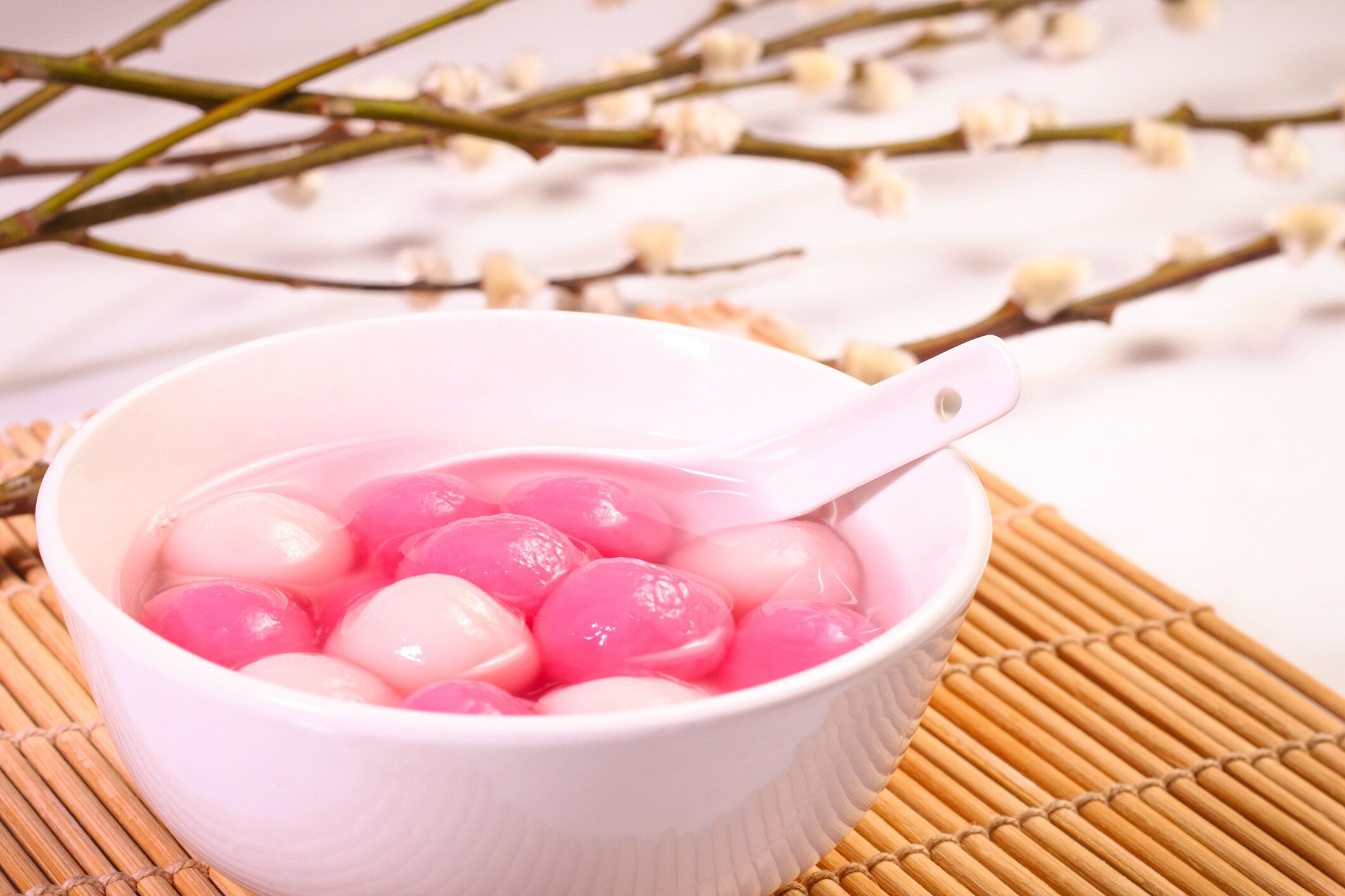 中国伝統的な甘いおにぎり。