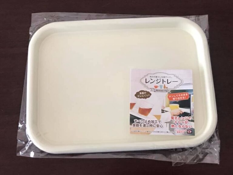 ニトリの電子レンジ対応ノンスリップトレーでミトン要らず！