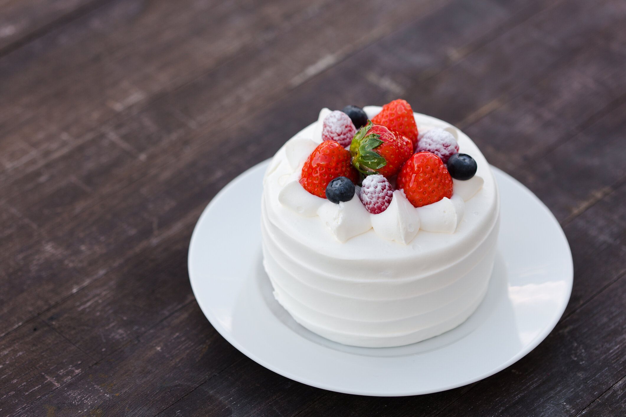 イチゴのショートケーキ